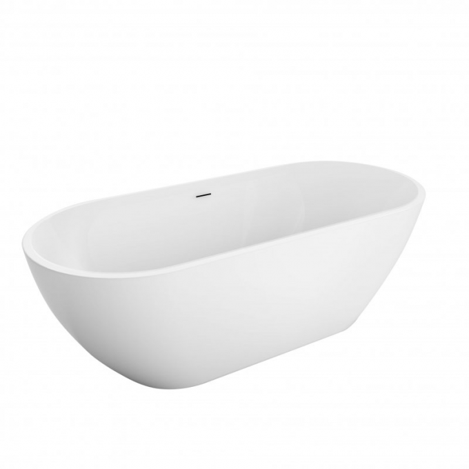 Акриловая ванна BELBAGNO UNO BB701-1650-750-K