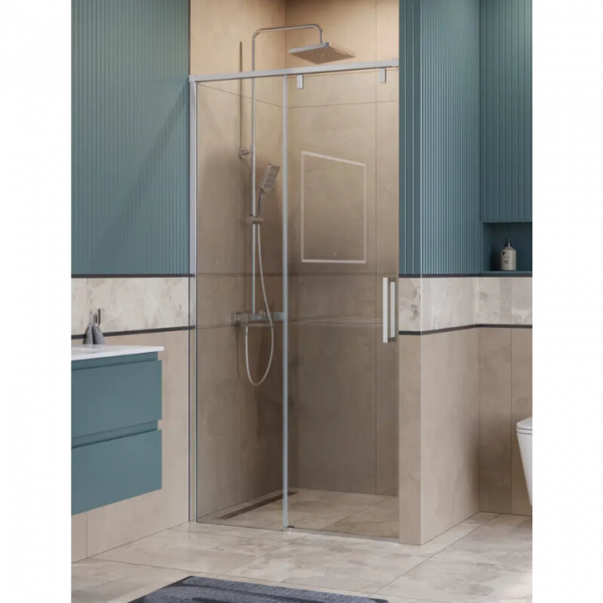 Душевая дверь BELBAGNO SOFT_CLOSE-1-BF-1-110-C-Cr