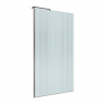 Душевая перегородка BELBAGNO 1000x2000 мм Оружейная сталь UNO-L-1-TB-100-FL-GM