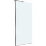 Душевая перегородка BELBAGNO 800x2000 мм Оружейная сталь UNO-L-1-TB-80-C-GM