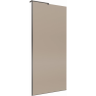 Душевая перегородка BELBAGNO 900x2000 мм Оружейная сталь UNO-L-1-TB-90-BR-GM