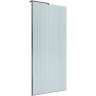 Душевая перегородка BELBAGNO 900x2000 мм Оружейная сталь UNO-L-1-TB-90-FL-GM