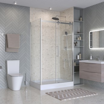 Душевой уголок BELBAGNO MARINO-2-AH-1-110/100-C-Cr