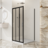 Душевой уголок BELBAGNO UNO-195-AHF-31-100/90-C-NERO