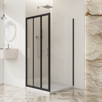 Душевой уголок BELBAGNO UNO-195-AHF-31-110/100-C-Cr