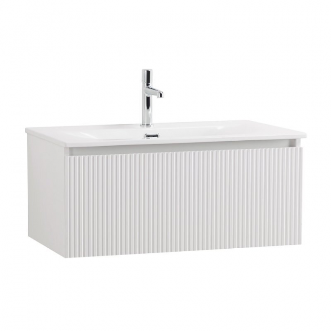 Тумба под раковину BELBAGNO подвесная Bianco Opaco UNO-1000-1C-SO-BO