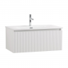 Тумба под раковину BELBAGNO подвесная Bianco Opaco UNO-1000-1C-SO-BO