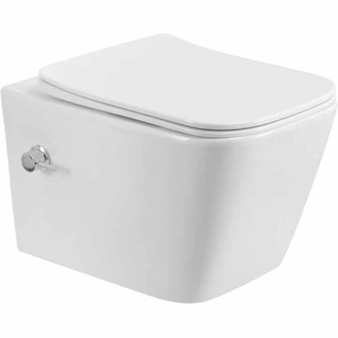 Унитаз подвесной BELBAGNO KRAFT безободковый BB7106CH-TOR-BS/SC