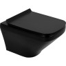 Унитаз подвесной безободковый BELBAGNO BB3201CHR-MB/BB3201SC-MB