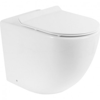 Унитаз приставной безободковый BELBAGNO BB2141CBR/BB2111SC