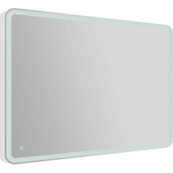 Зеркало с встроенным светильником BELBAGNO SPC-MAR-1000-800-LED-TCH-LNZ сенсорным выключателем и линзой