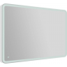 Зеркало с встроенным светильником BELBAGNO сенсорным выключателем и линзой SPC-MAR-1200-800-LED-TCH-LNZ