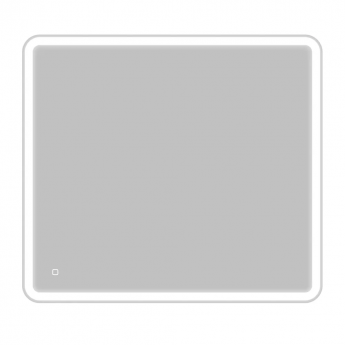 Зеркало с встроенным светильником BELBAGNO SPC-MAR-900-800-LED-TCH-LNZ сенсорным выключателем и линзой